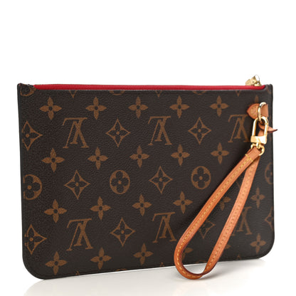 Louis Vuitton Monogram Neverfull MM GM Pochette Pivoine 3 of 12
