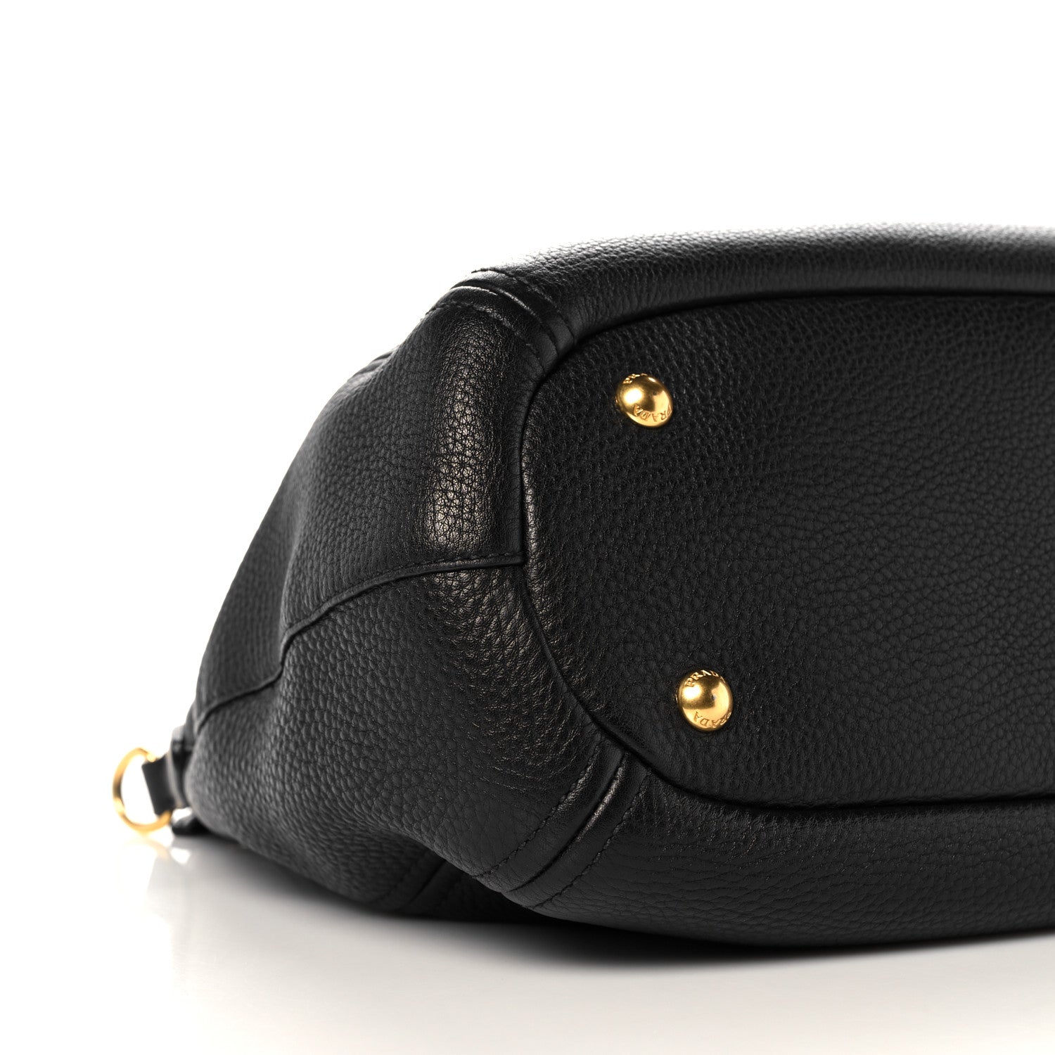 Prada Vitello Daino Shopping Tote Black 8 of 9