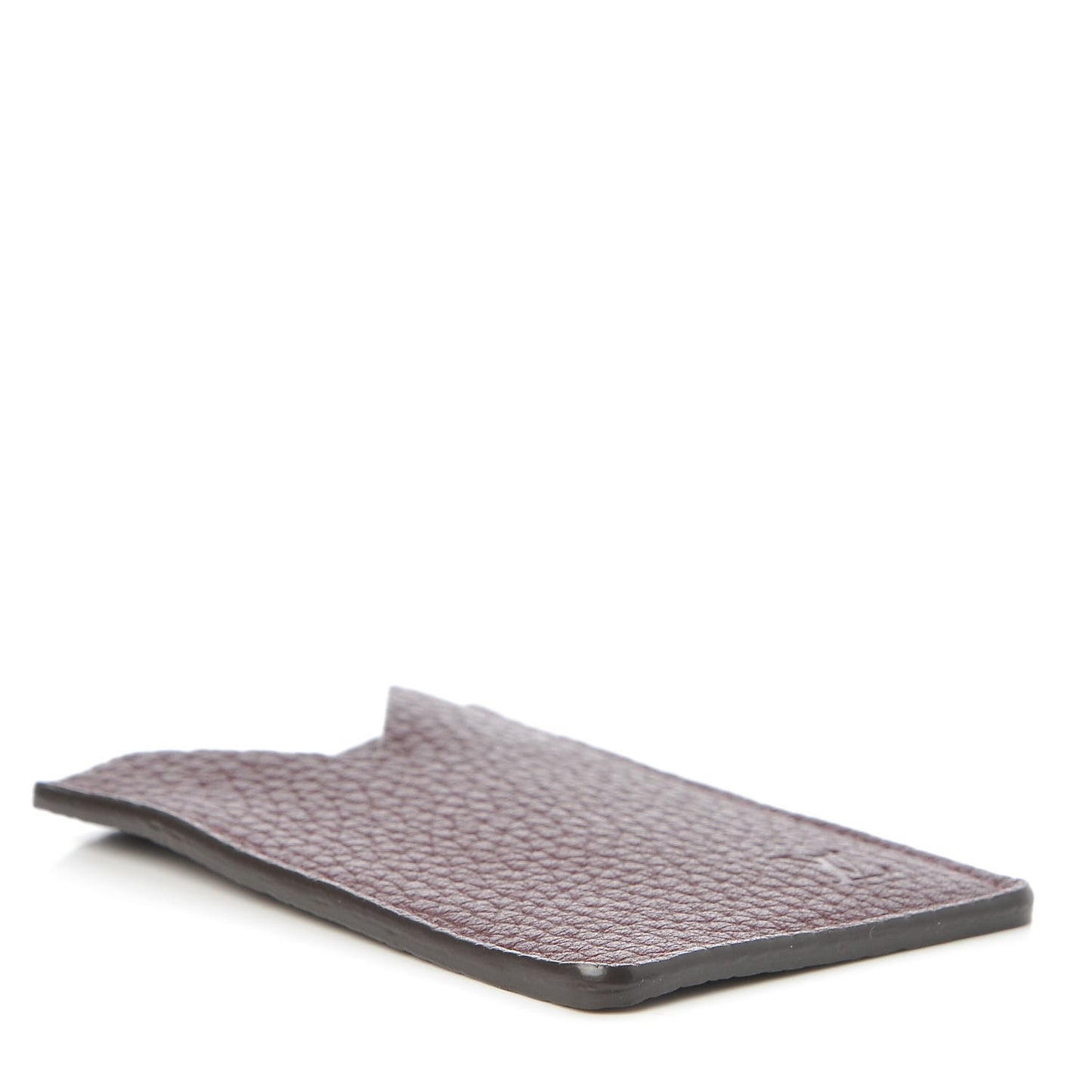 Taurillon Card Holder Bordeaux
