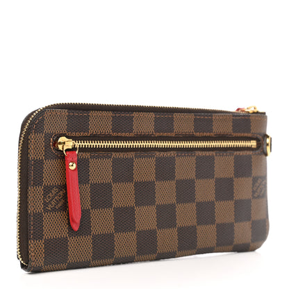 Louis Vuitton Damier Ebene Complice Trunks and Bags Wallet Red 3 of 7