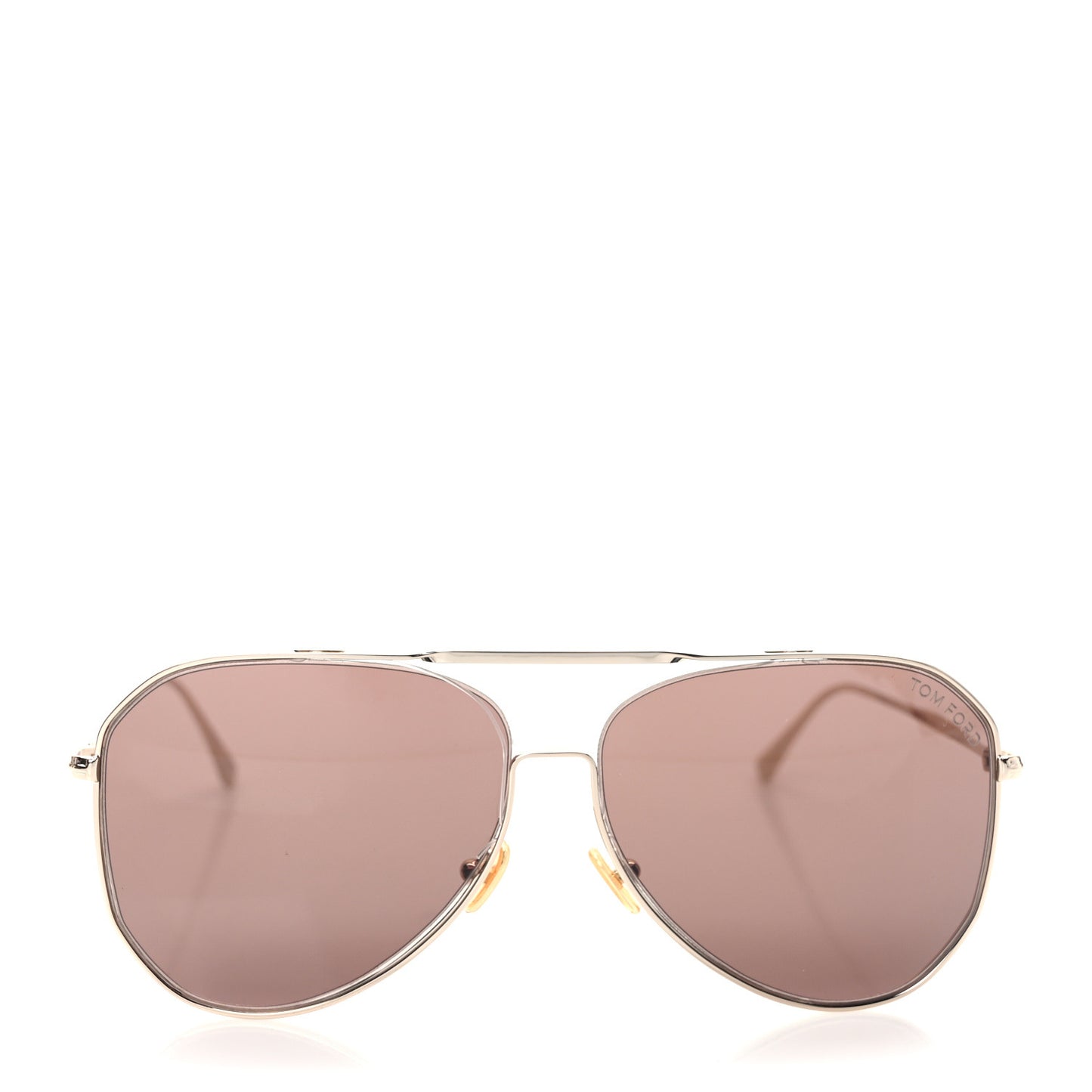 Metal Charles-02 Aviator Sunglasses TF853 Gold