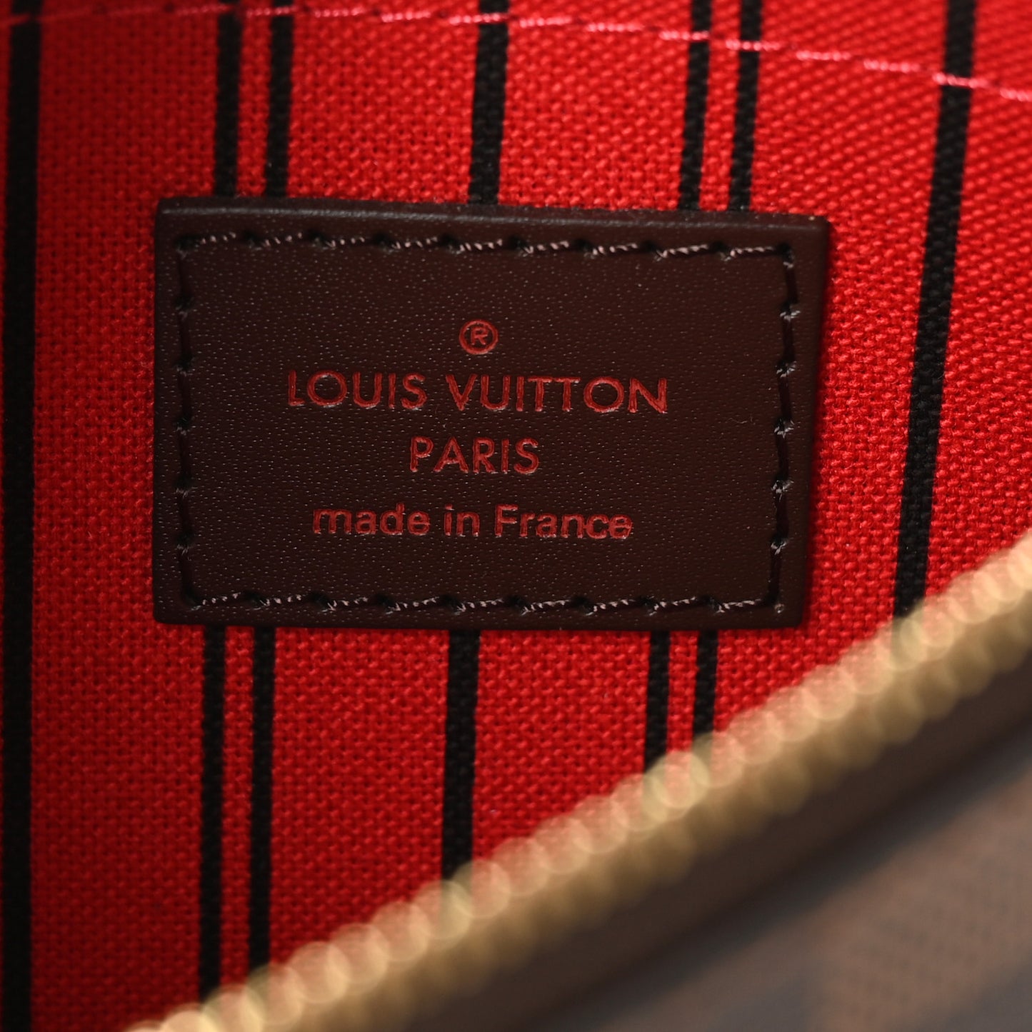 Damier Ebene Neverfull PM Pochette