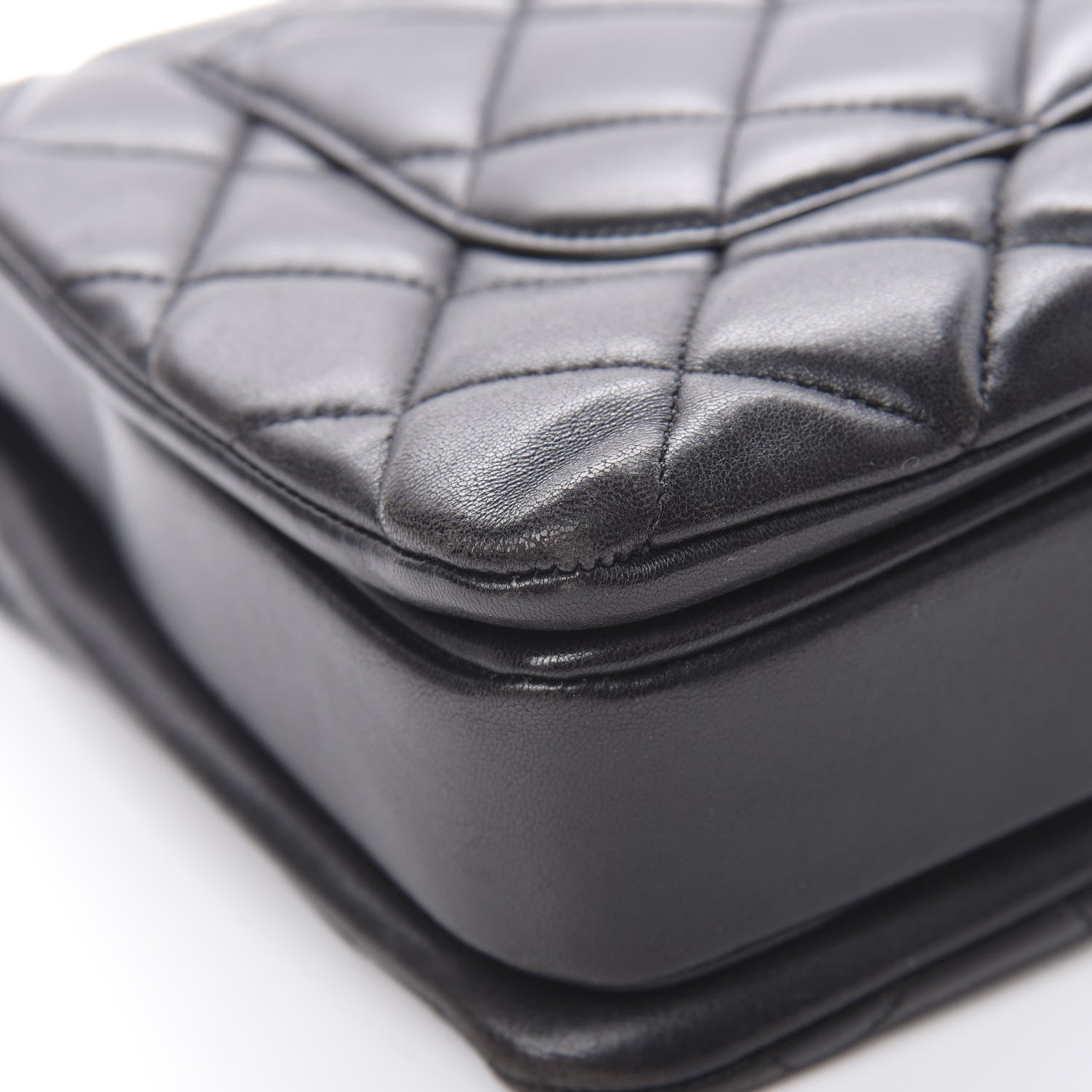 Chanel Lambskin Quilted Medium Trendy CC Flap Dual Handle Bag Black 12 of 15