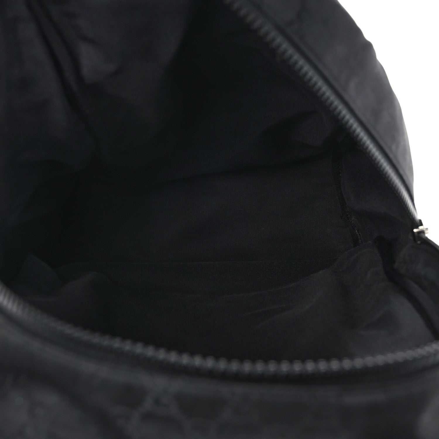 Gucci Nylon Monogram Slim Backpack Black 5 of 13