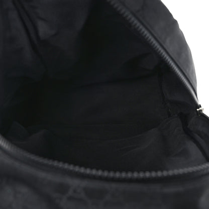 Gucci Nylon Monogram Slim Backpack Black 5 of 13