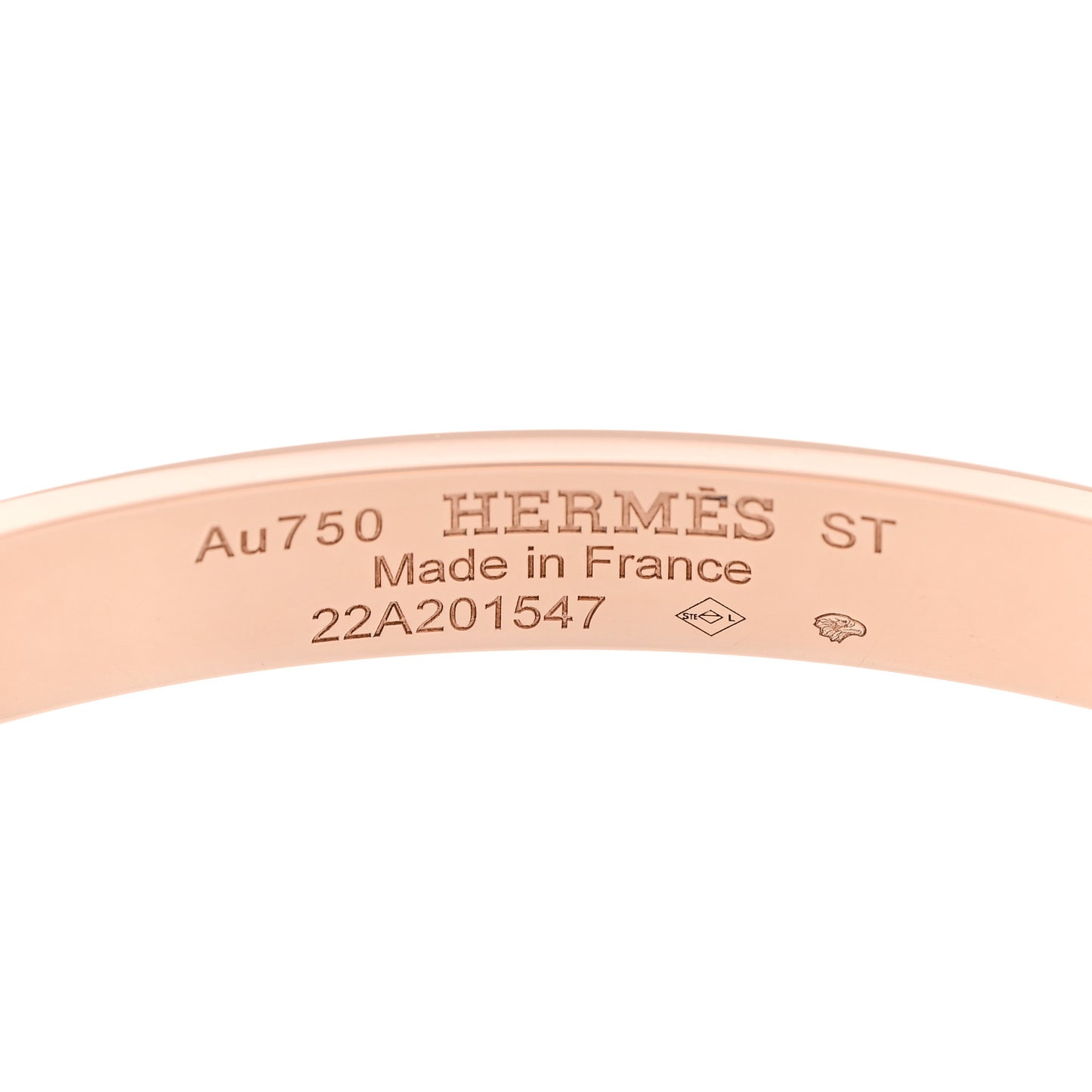 18K Rose Gold PM Collier De Chien Bracelet ST