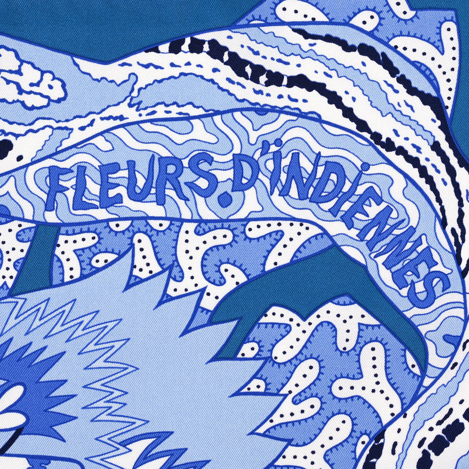 Hermes Silk Fleurs D'Indiennes Scarf 90 7 of 7