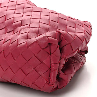 Bottega Veneta Nappa Maxi Intrecciato The Pouch Oversized Clutch Amaranto 10 of 10