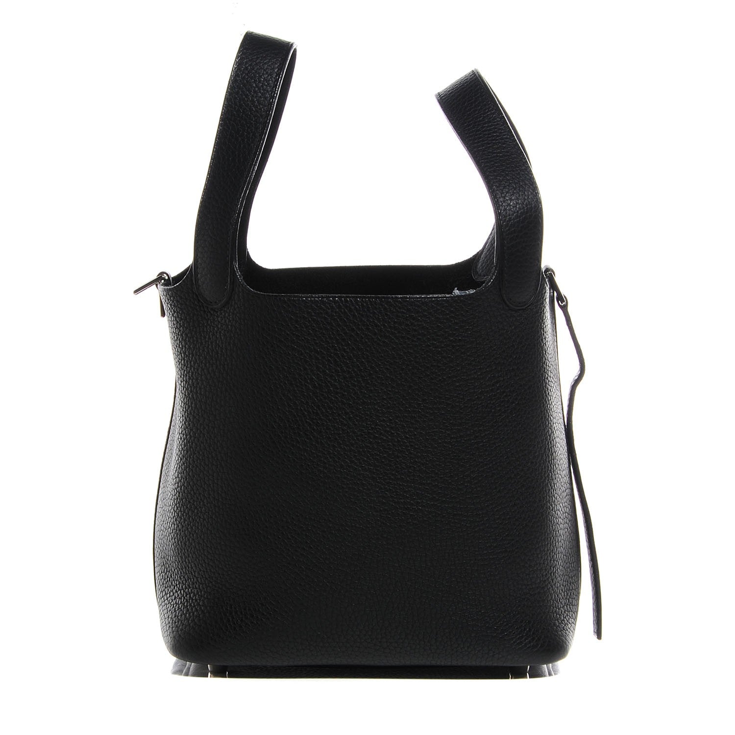 Hermes Taurillon Clemence Picotin PM Black 1 of 17
