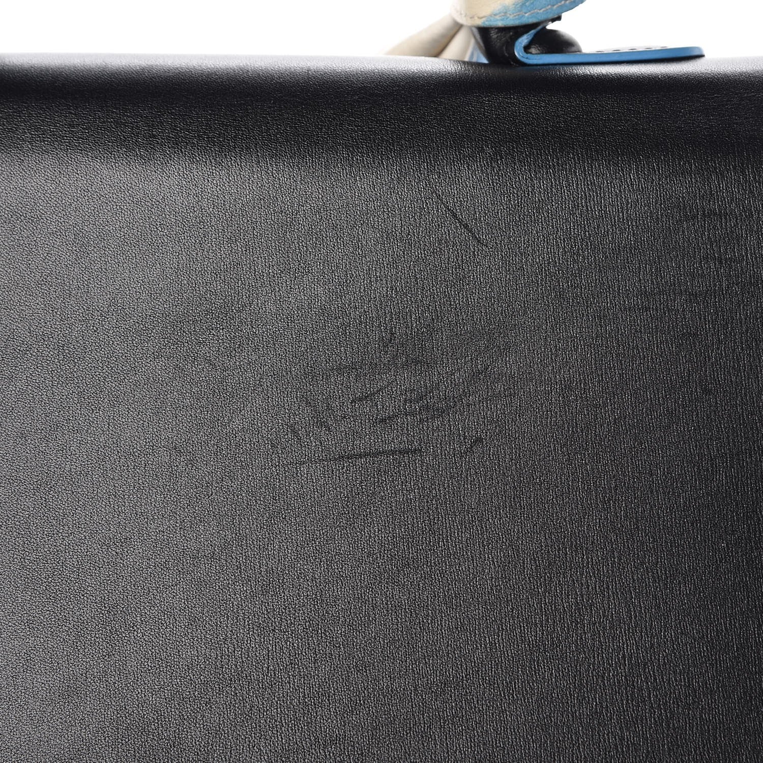 Delvaux Box Calfskin Ribbons Dans Les Nuages MM Brillant Satchel Black 11 of 12