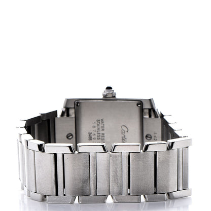 Cartier Stainless Steel 25mm Tank Francaise Quartz Watch 4 of 11