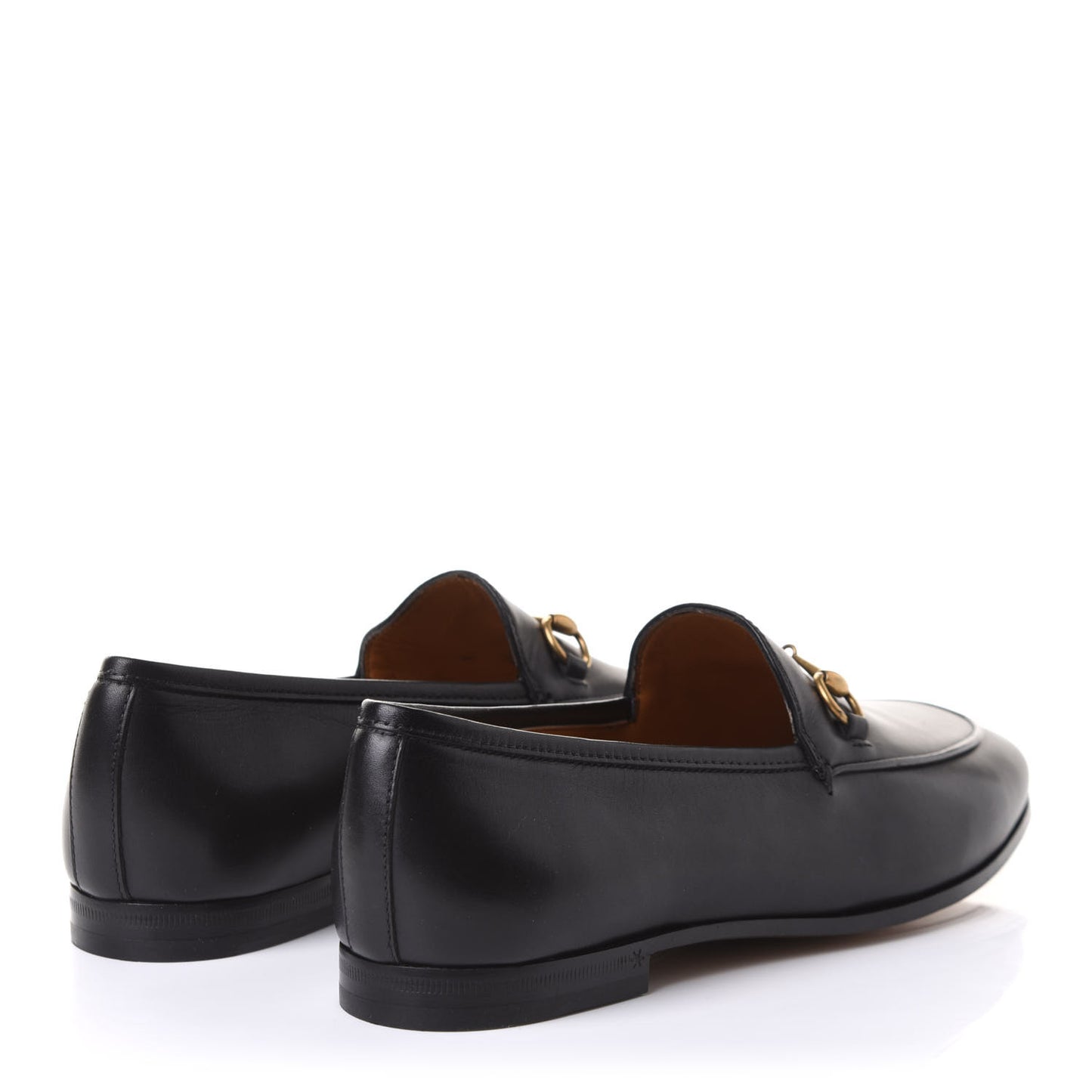 Calfskin Womens Jordaan Loafers 38 Black