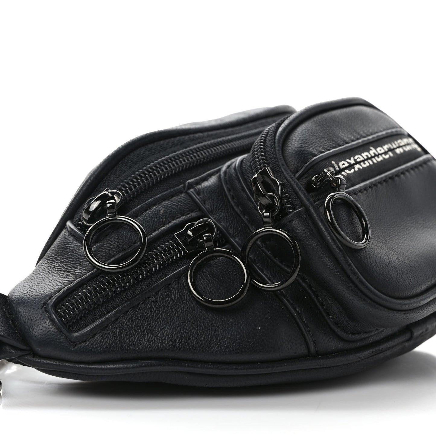 Lambskin Attica Mini Belt Bag Black