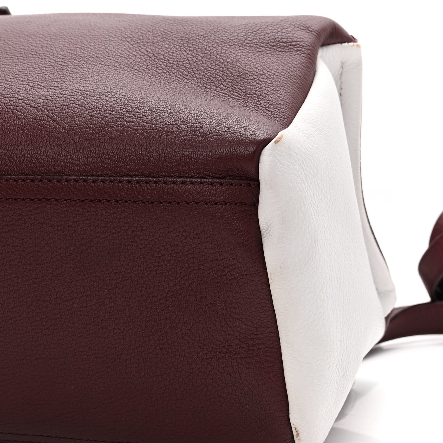 Givenchy Sugar Goatskin Small Pandora Burgundy Pink White 10 of 14