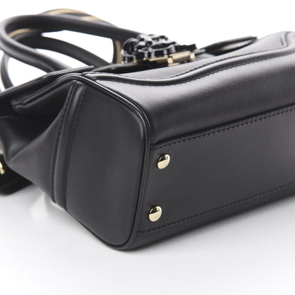 Versace Calfskin Medium Palazzo Empire Bag Black 5 of 8