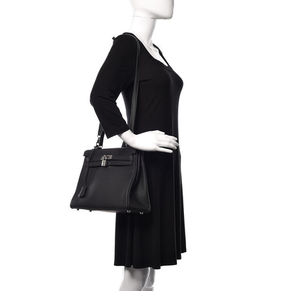 Hermes Togo Kelly Retourne 32 Black 2 of 41