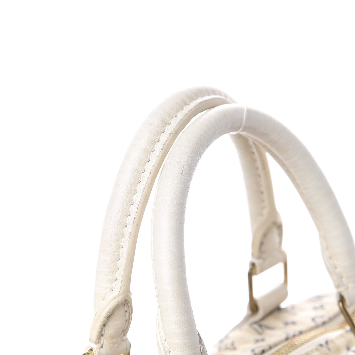 Louis Vuitton Mini Lin Croisette Speedy 30 Blue 9 of 10