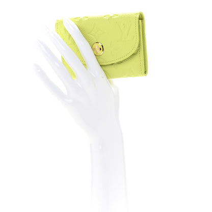 Louis Vuitton Empreinte Rosalie Coin Purse Zesty Lime 2 of 7