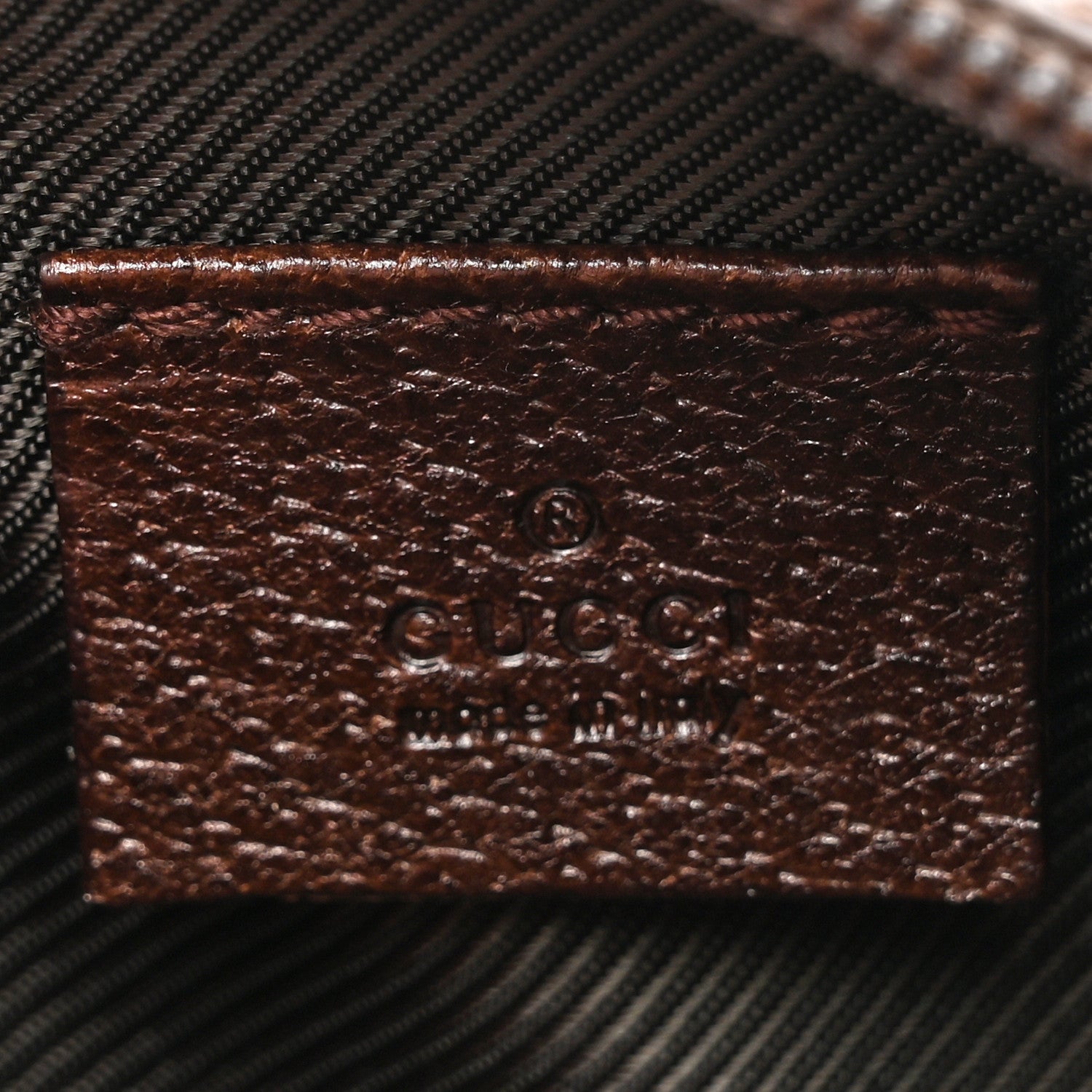 Gucci Monogram Small Balthus Cosmetic Case Beige Ebony Cocoa 6 of 8
