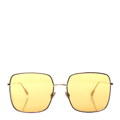 Christian Dior Metal Stellaire 1 Sunglasses Yellow Tortoise 2 of 9