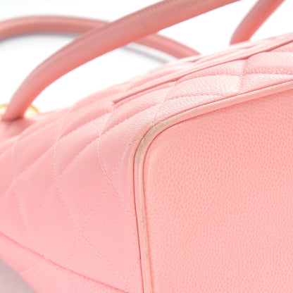 Chanel Caviar Quilted Medallion Tote Light Pink 8 of 12