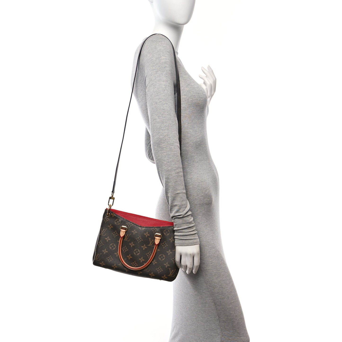 Monogram Pallas BB Cherry
