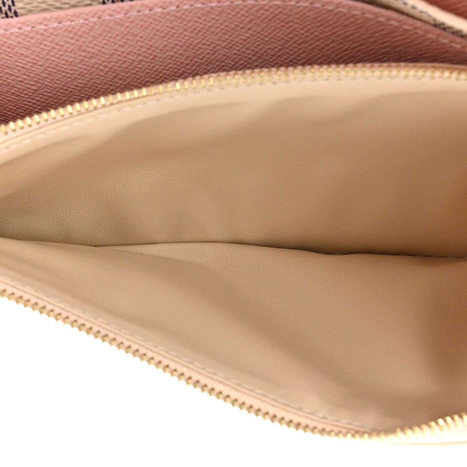 Louis Vuitton Damier Azur Emilie Wallet Rose Ballerine 6 of 10