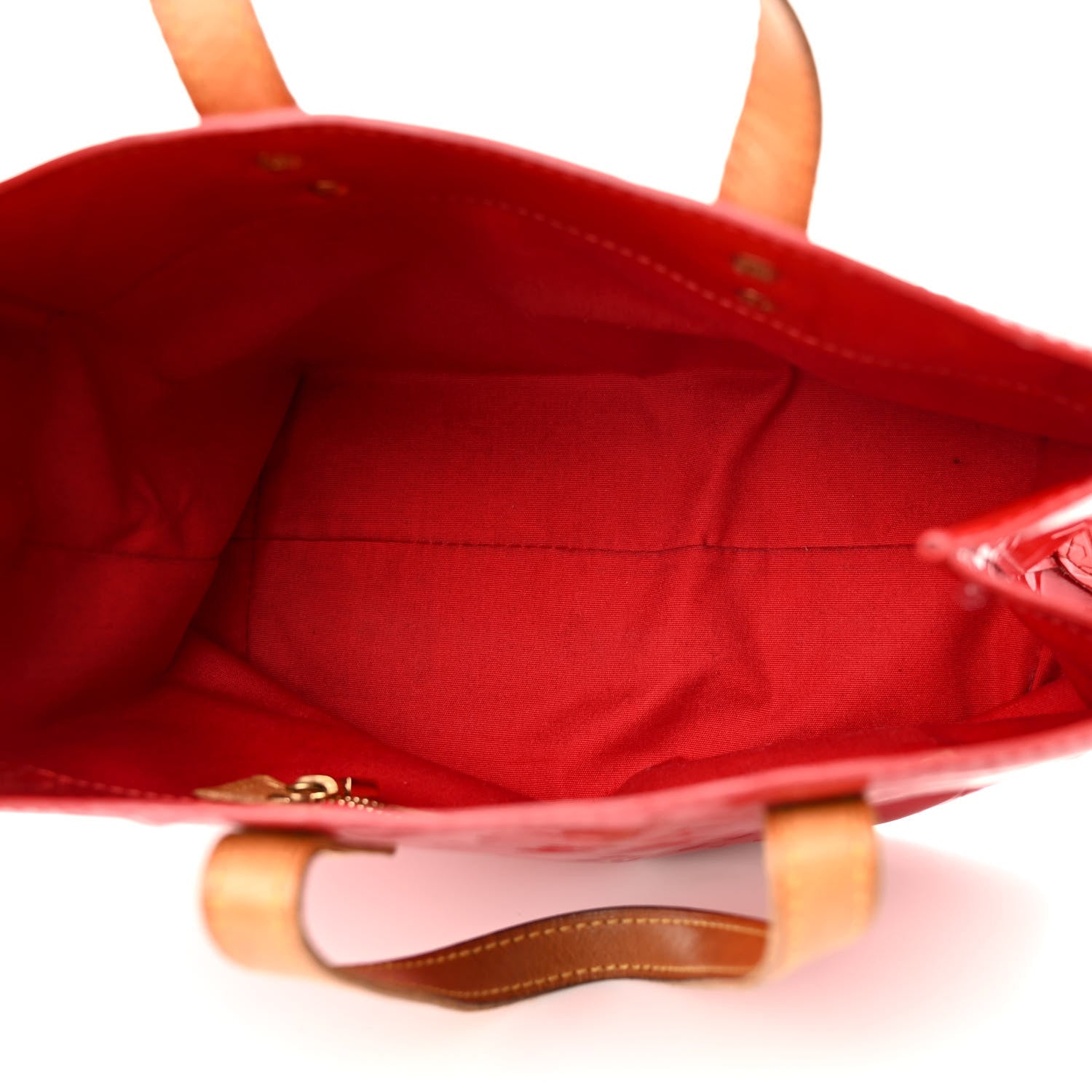 Louis Vuitton Vernis Reade PM Rouge 5 of 19
