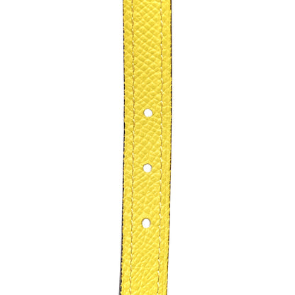 Hermes Swift Epsom 13mm Gamma Belt 85 Sesame Lime 3 of 6