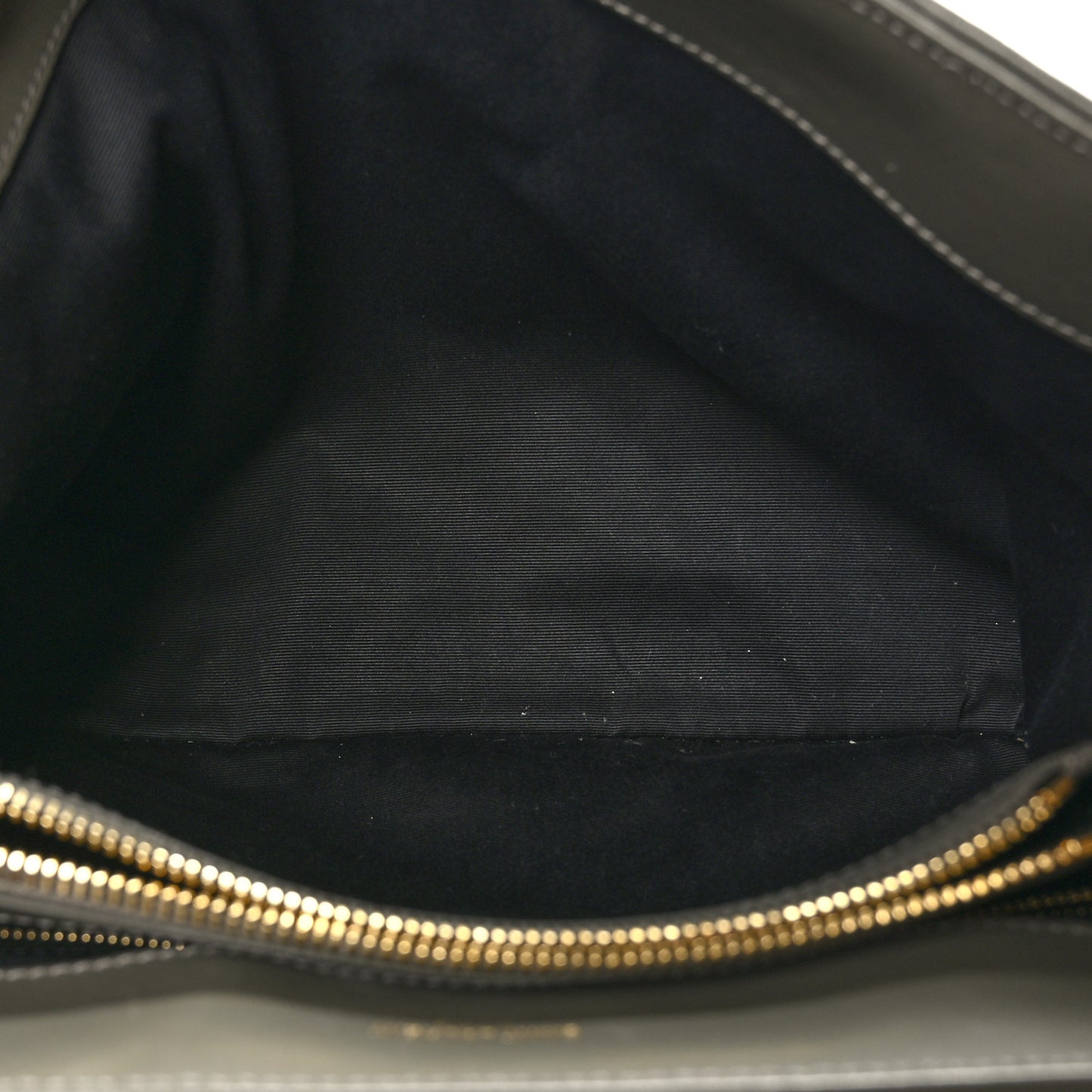 Calfskin Y Quilted Monogram Medium Loulou Chain Satchel Grey Kaki