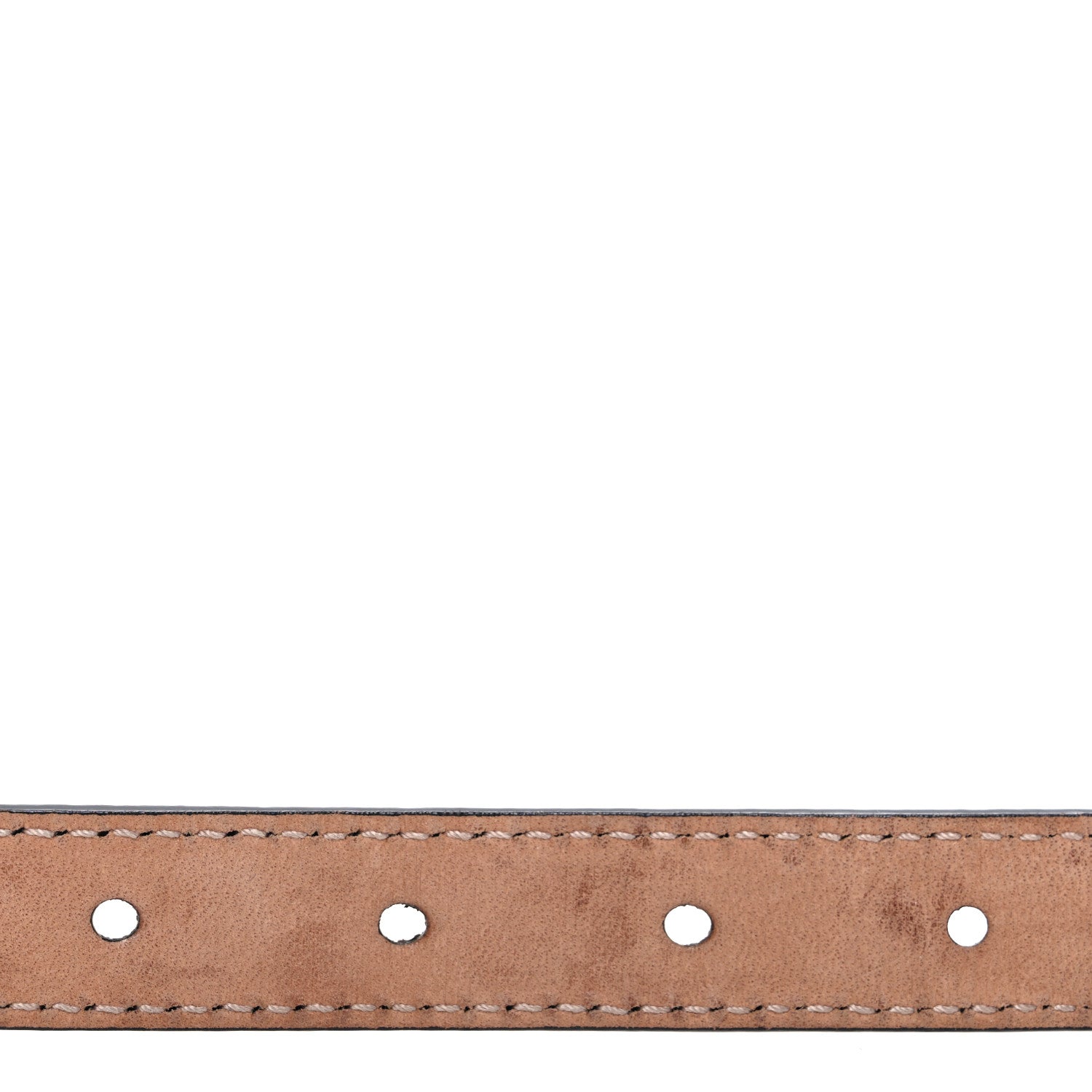 Gucci Calfskin Double G 20mm Belt 85 34 Black 4 of 5