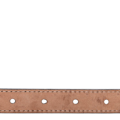 Gucci Calfskin Double G 20mm Belt 85 34 Black 4 of 5