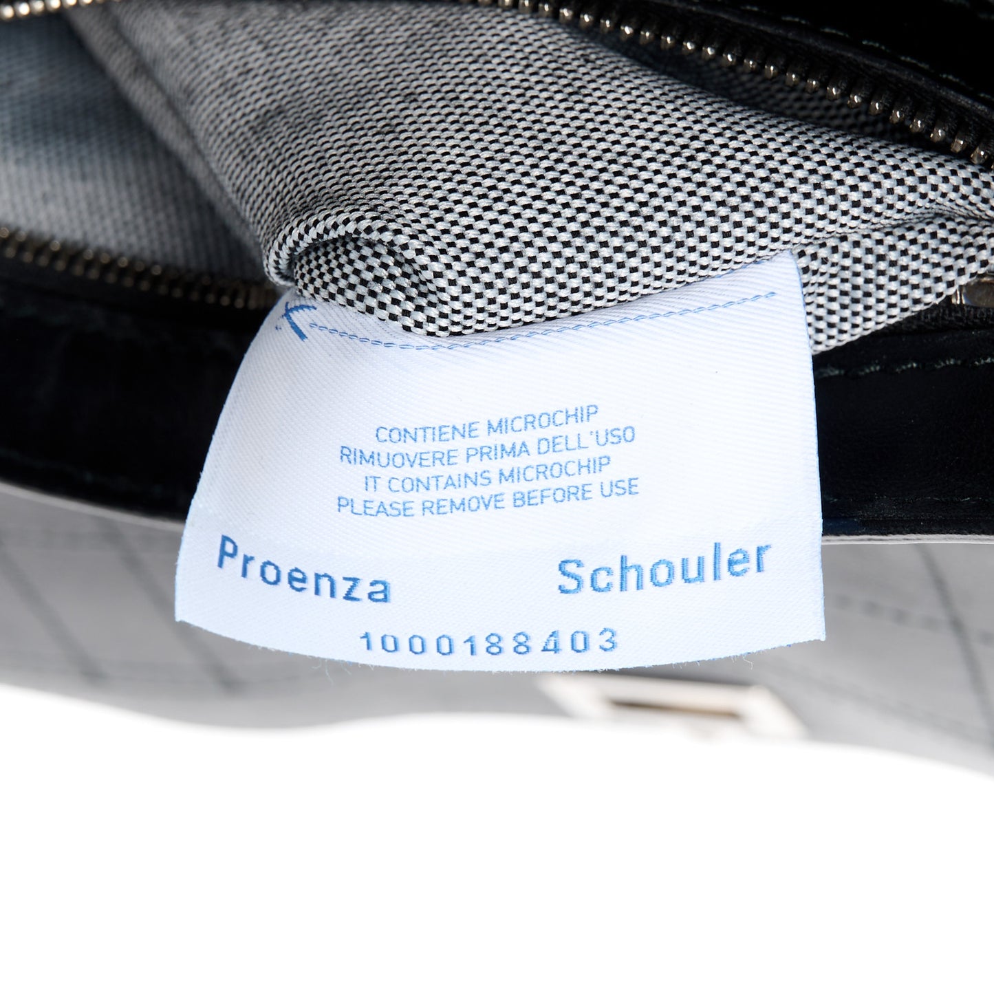 Lambskin Tiny PS1 Satchel Black