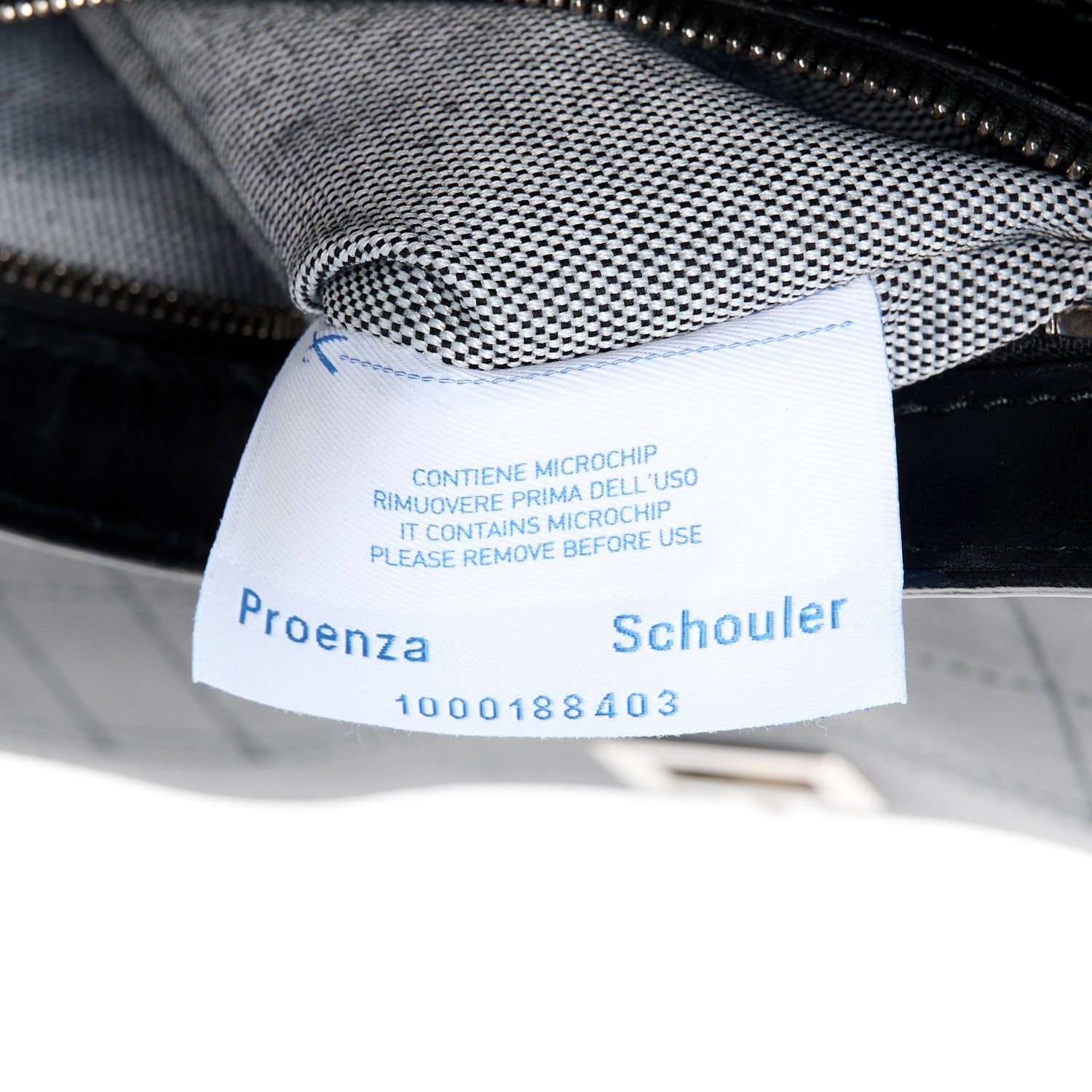 Proenza Schouler Lambskin Tiny PS1 Satchel Black 8 of 13