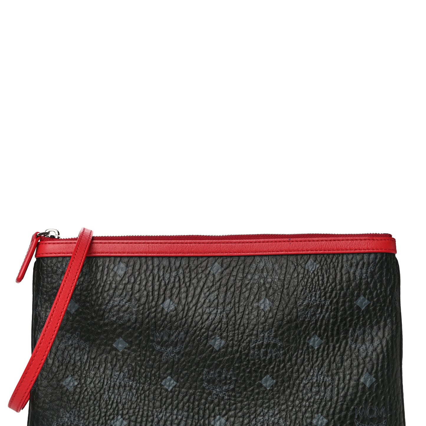 Visetos Crossbody Pouch Black Red
