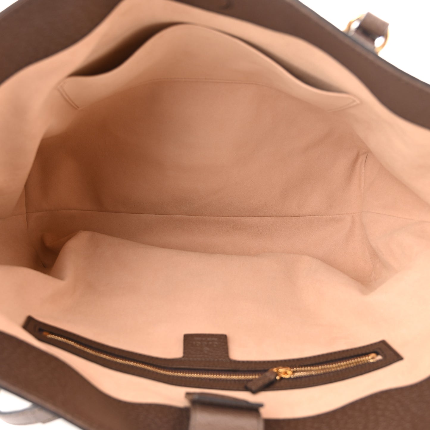 GG Supreme Monogram Textured Calfskin Web Medium Ophidia Shopping Tote Beige Ebony New Acero