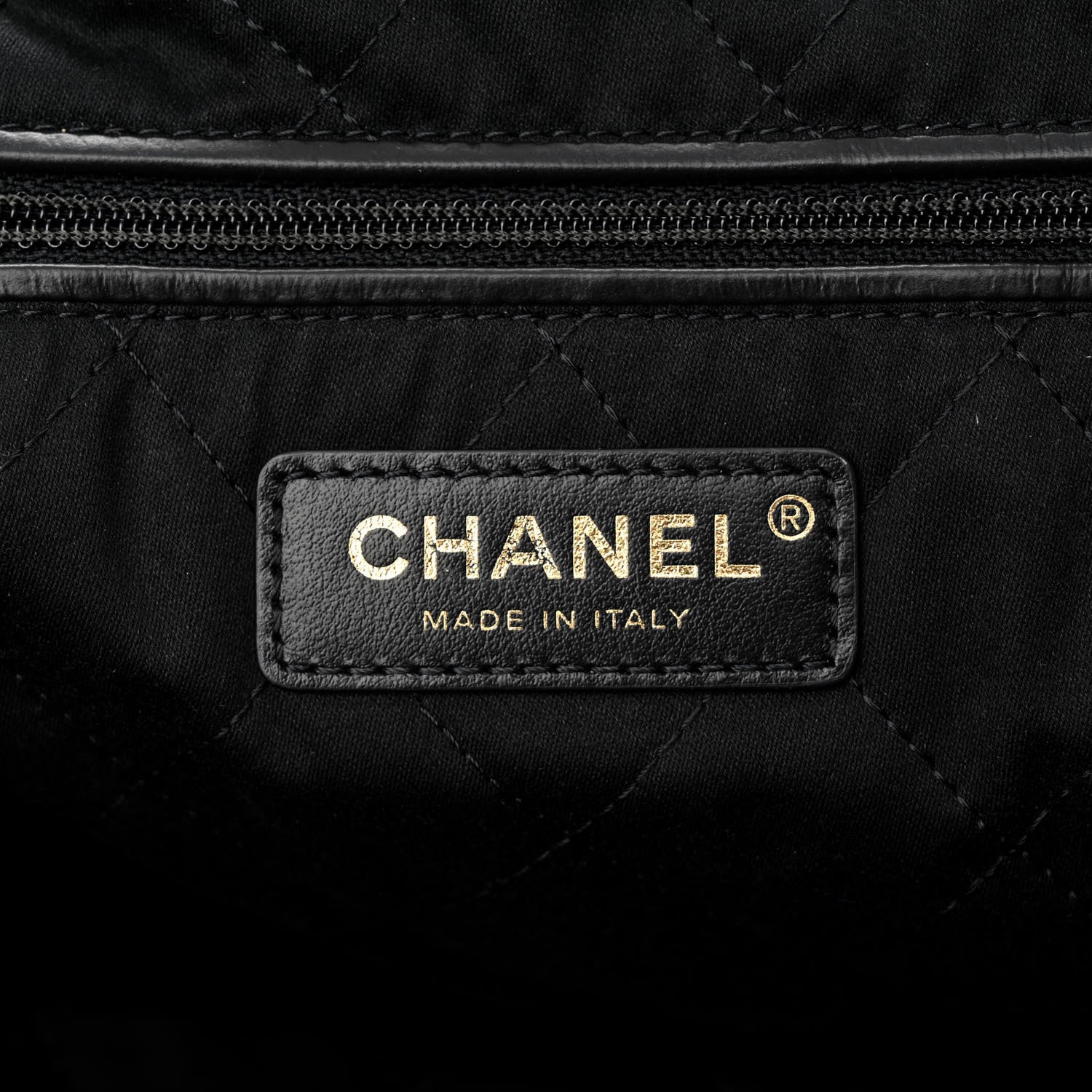 Chanel Calfskin Quilted Small Chanel 22 Black 6 of 11