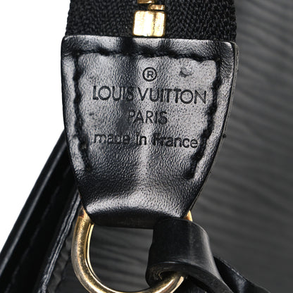 Louis Vuitton Epi Pochette Accessories 24 Black 6 of 10