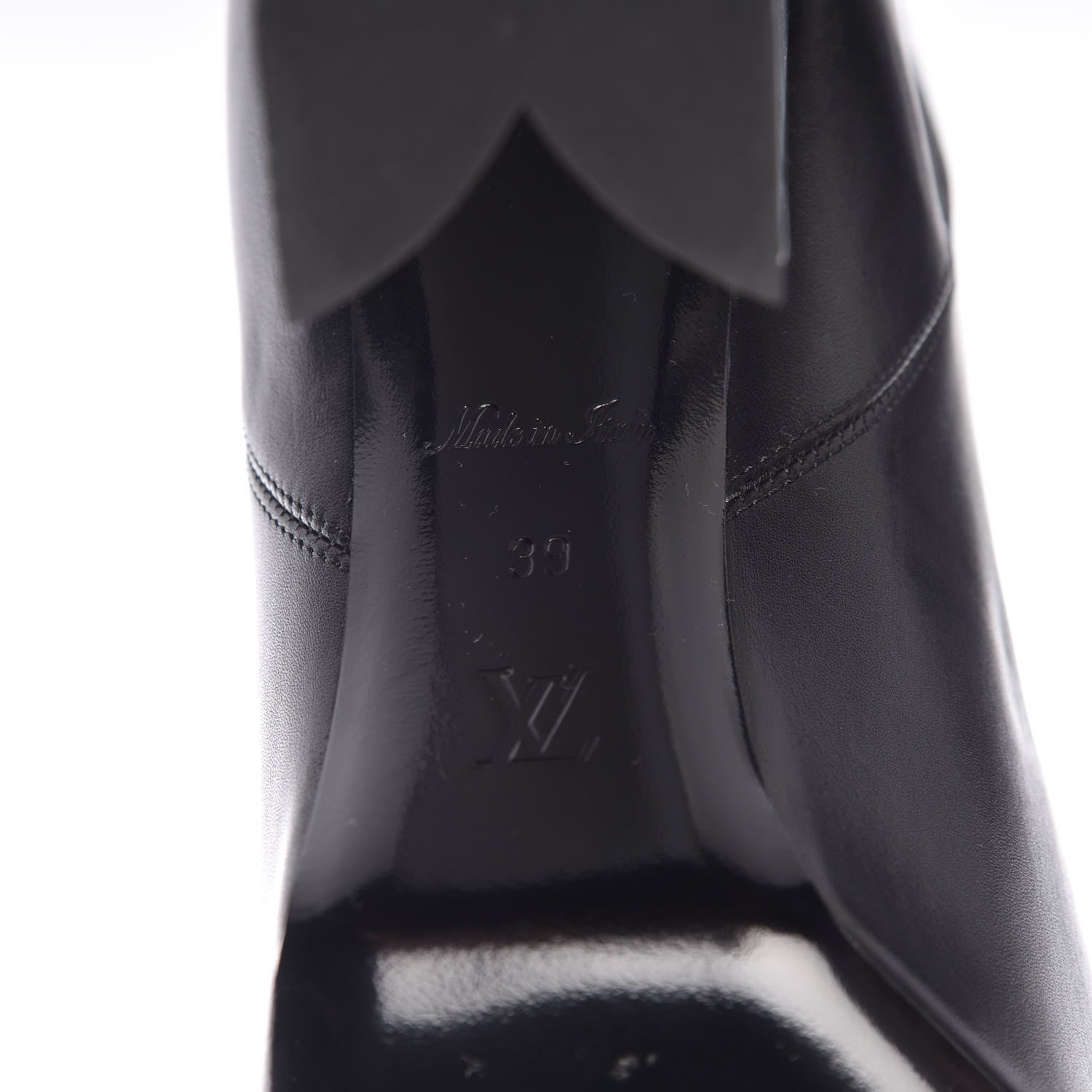 Louis Vuitton Calfskin Matchmake Ankle Boot 39 Black 6 of 14