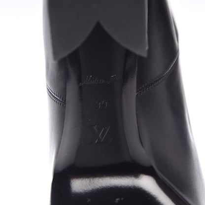 Louis Vuitton Calfskin Matchmake Ankle Boot 39 Black 6 of 14