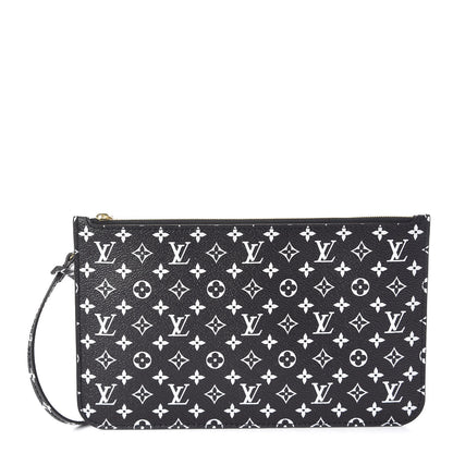 Louis Vuitton Monogram Giant Jungle Neverfull MM GM Pochette Black 1 of 7