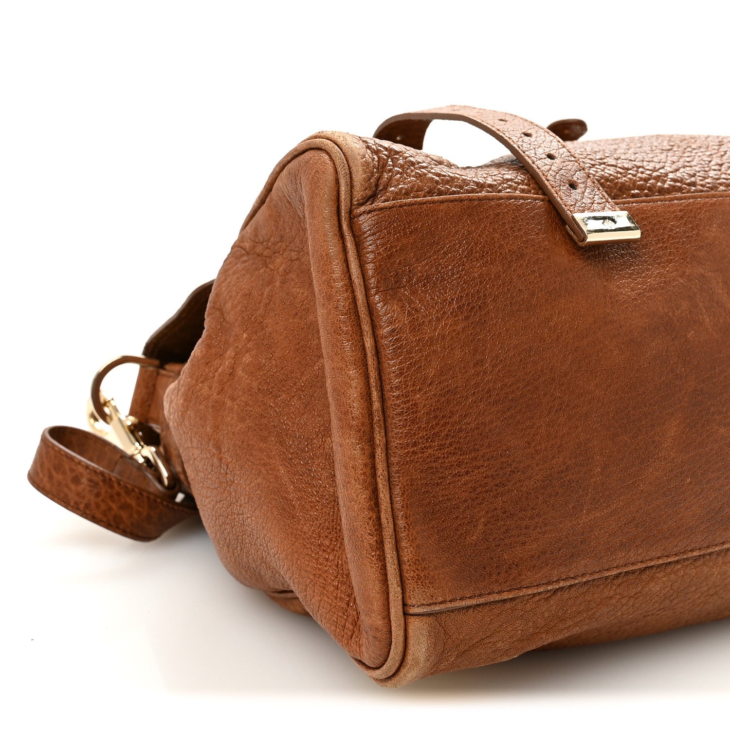 Mulberry Shiny Grained Lambskin Travel Day Oak 8 of 9
