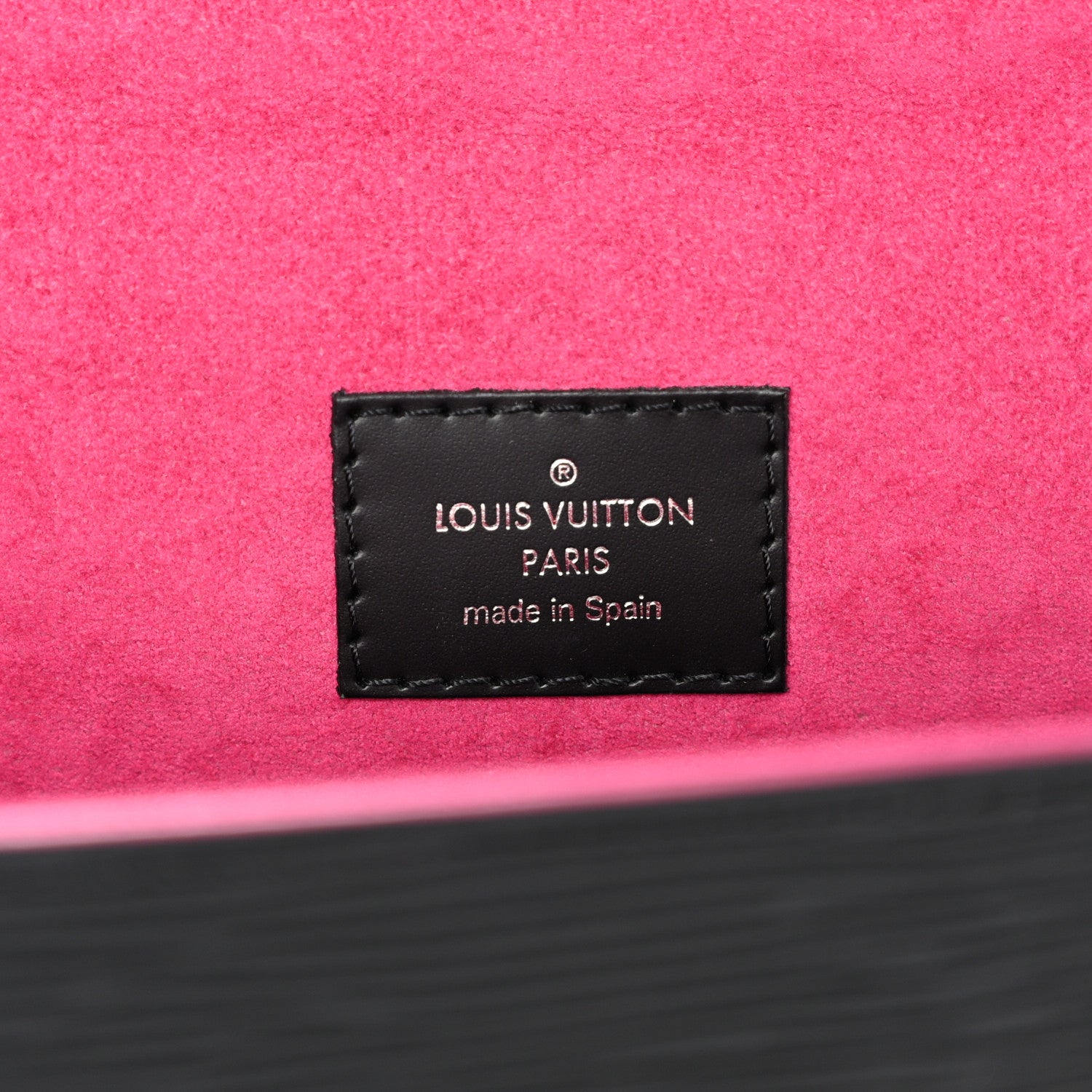 Louis Vuitton Epi Cluny BB Black Hot Pink 6 of 11