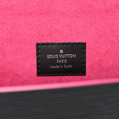 Louis Vuitton Epi Cluny BB Black Hot Pink 6 of 11