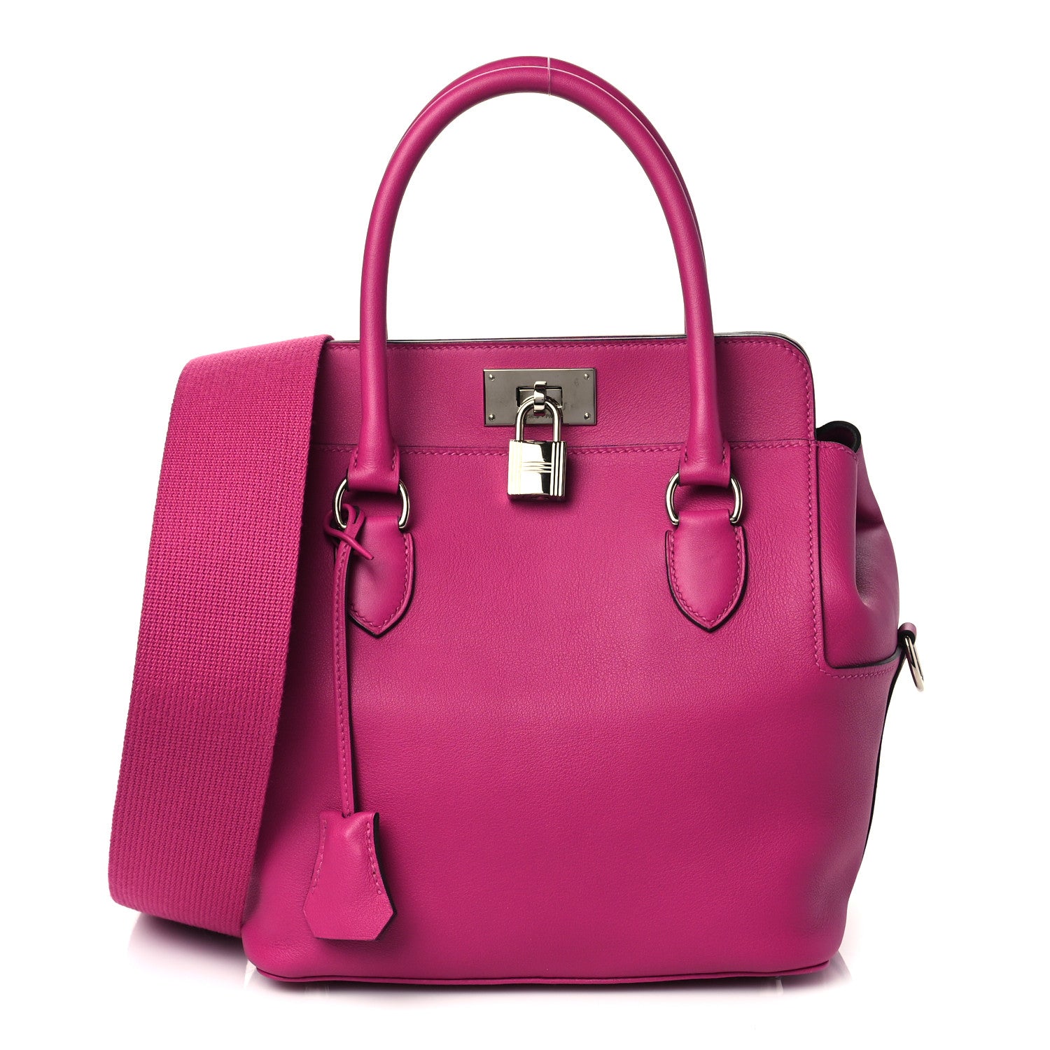 Hermes Swift Toolbox 20 Rose Pourpre 1 of 10