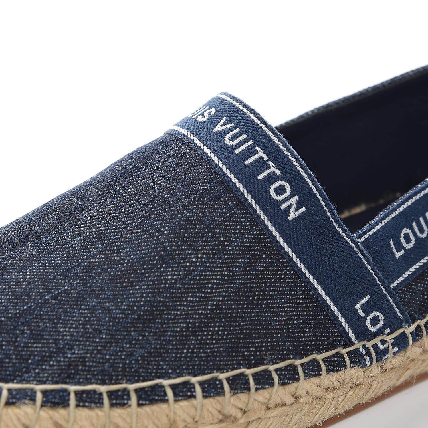Louis Vuitton Denim Croisiere Espadrille 37 Marine 8 of 8