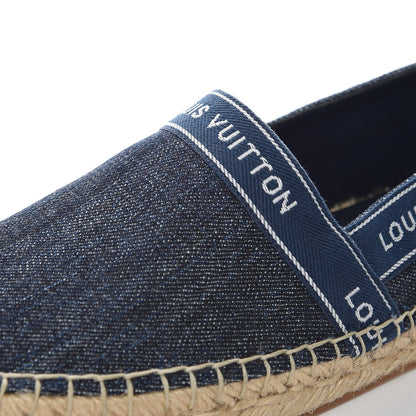 Louis Vuitton Denim Croisiere Espadrille 37 Marine 8 of 8