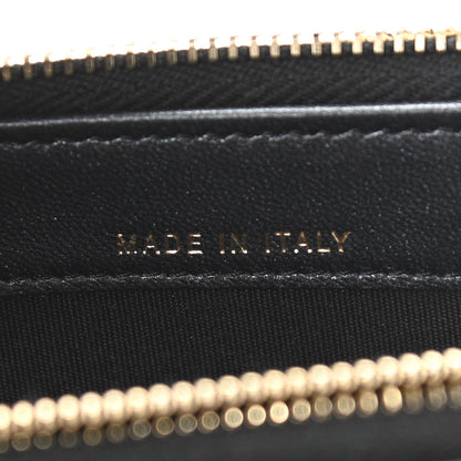 Chanel Iridescent Lambskin Quilted Pearl Clutch With Chain Black 9 of 16