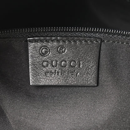 Gucci Guccissima Large GG Charm Convertible Dome Satchel Black 6 of 10
