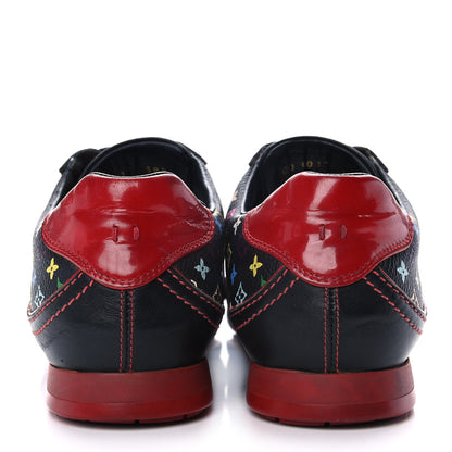 Louis Vuitton Monogram Multicolor Sneakers 38.5 Black 5 of 9